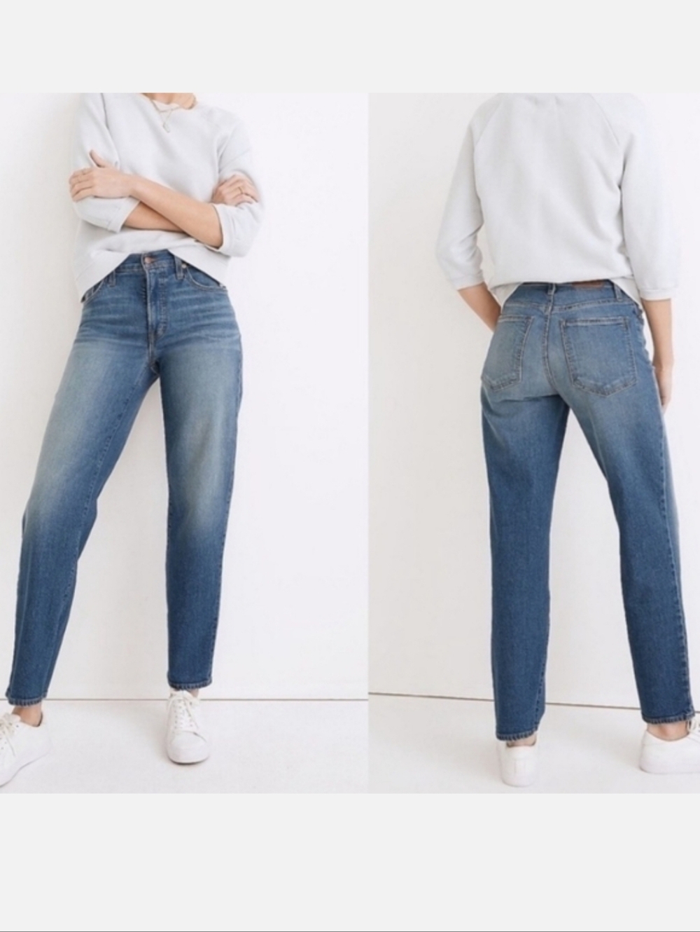 Madewell The mid Rise Perfect Vintage Straight Jeans